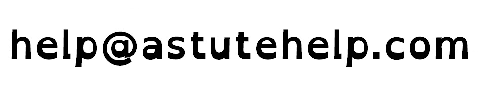 Astute Help Email support